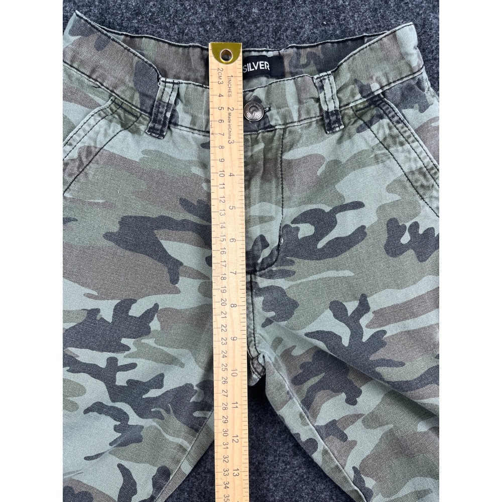 Quiksilver Boys Camo Cargo Shorts‎ Green Size 24 40AS5045-99 - Picture 6 of 10